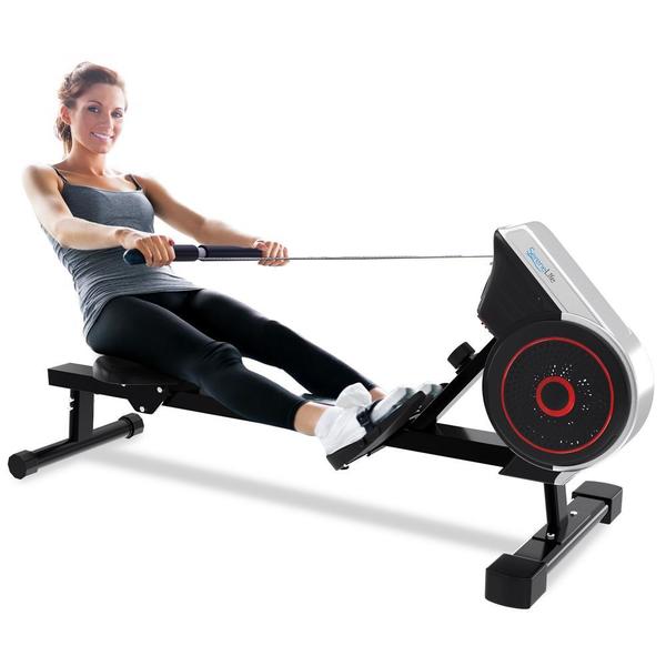 Serenelife Smart Sports Fitness Rowing Machine SLRWMC18 SLRWMC18